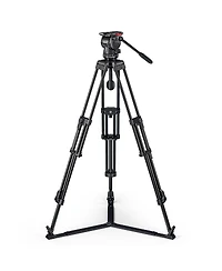 Sachtler Fsb 6 Mk Ii Fluid Head with Eng 75/2 D Hd 3-Section Aluminum Tripod and Sp 75 Ground Spreader