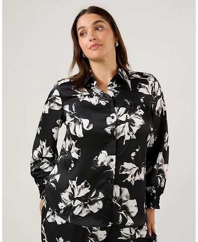 Estelle Gilda Satin Shirt