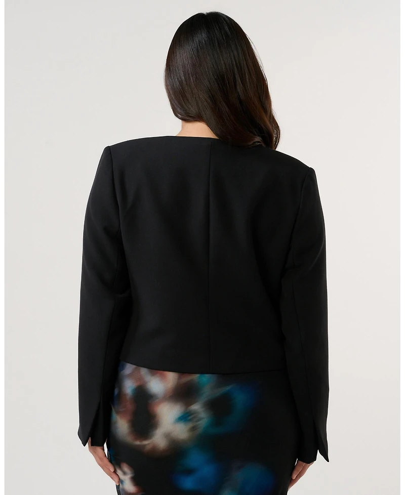 Estelle Plus Eboni Cropped Jacket