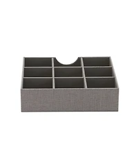 Household Essentials Drawer Organizer Tray, 9 Square Compartment