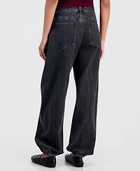 Madden Girl Juniors' Balloon-Leg Jogger Jeans
