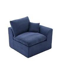 Streamdale Furniture Modular Sectional Sofa Cloud Couch, Comfy Modern 2 Seater with Removable Cushion Covers