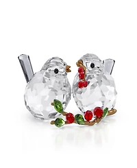 Swarovski Idyllia Bird Couple and Berries Crystal Figurine