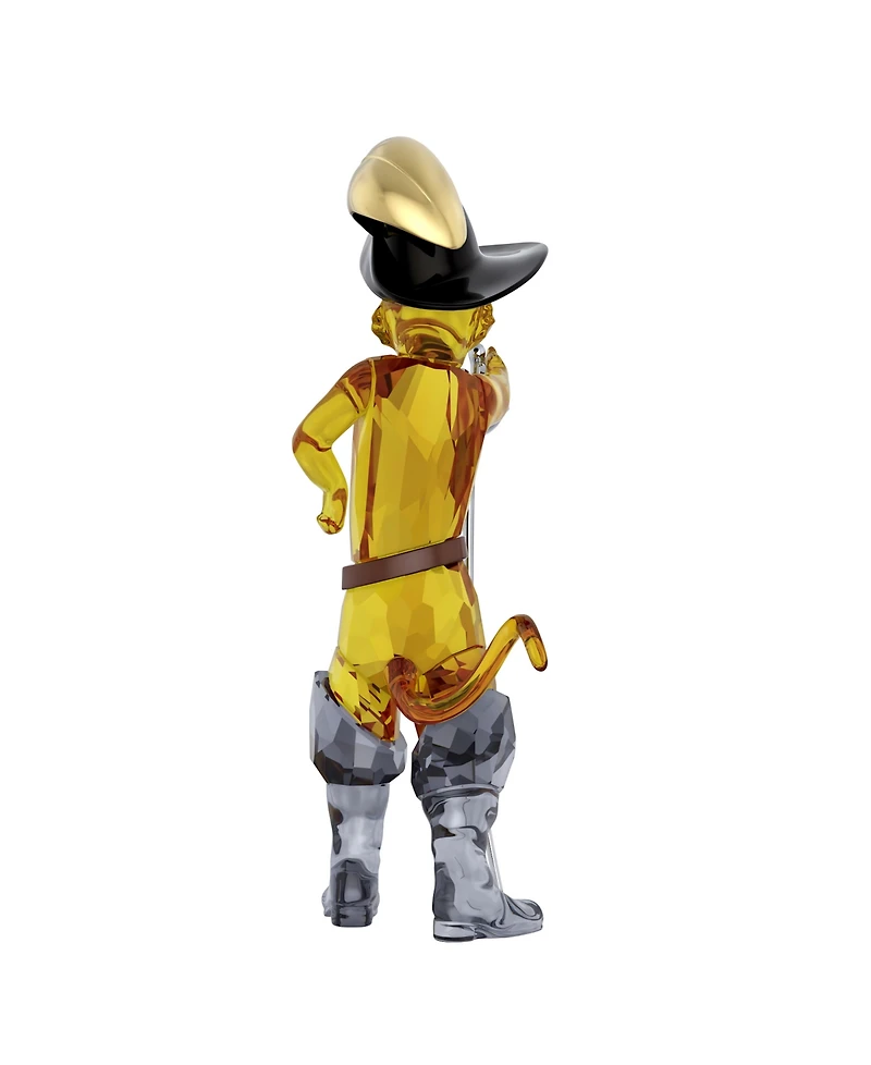 Swarovski Shrek Puss In Boots Crystal Figurine
