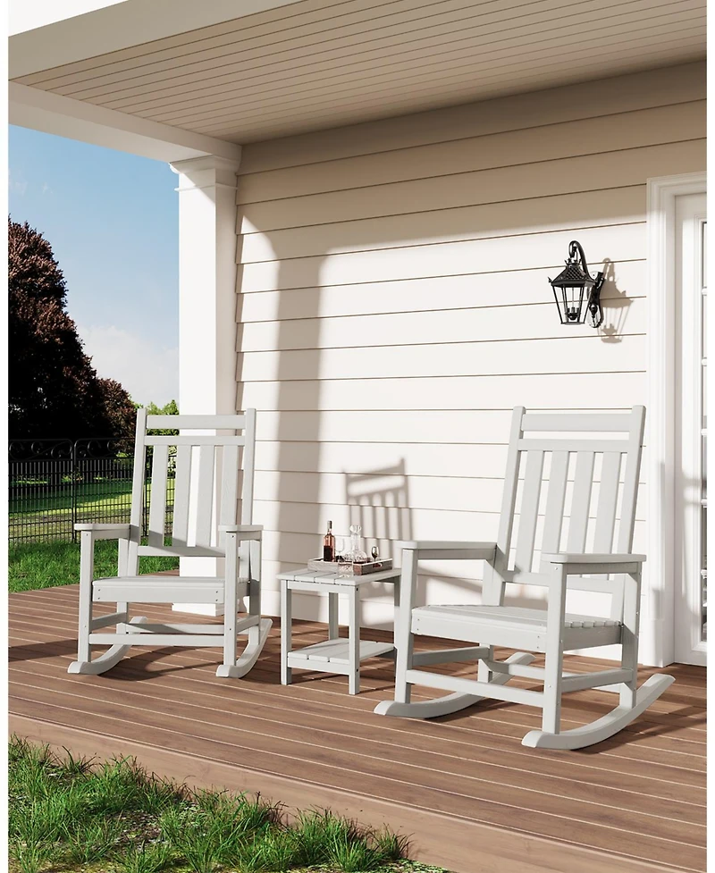 homfan Tier Outdoor Side Table