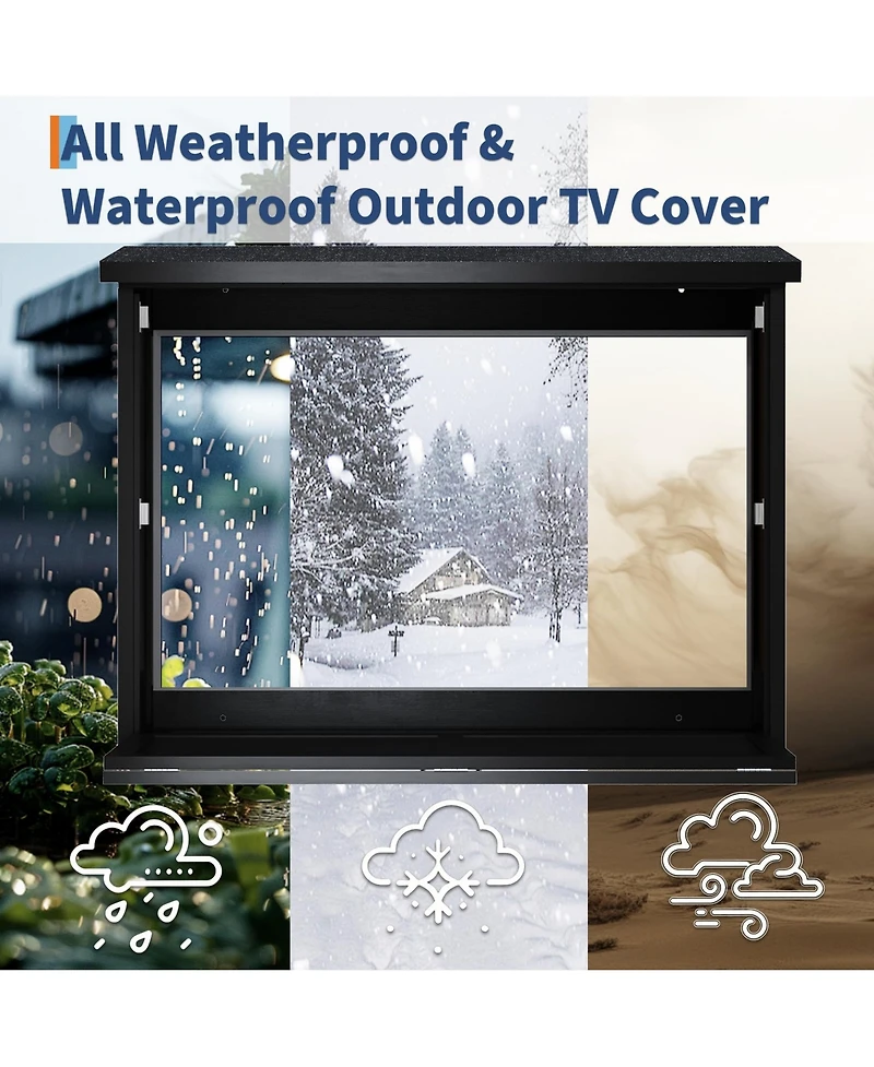 gaomon 55 Inch Outdoor Tv Enclosure