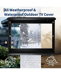 gaomon 55 Inch Outdoor Tv Enclosure
