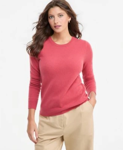 Charter Club Womens Long Sleeve 100 Cashmere Crewneck Sweater Pxs Xxl Macys Exclusive