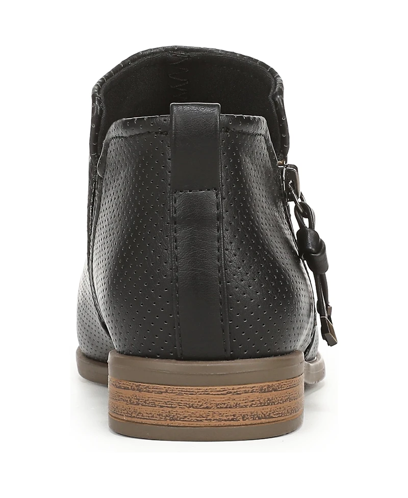 Dr. Scholl's Women's Reverie Block Heel Zip Short Boots