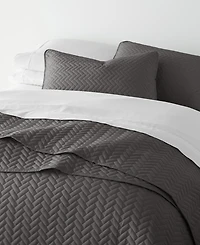 ienjoy Home Ultra Soft Square Pattern Quilted Coverlet Set