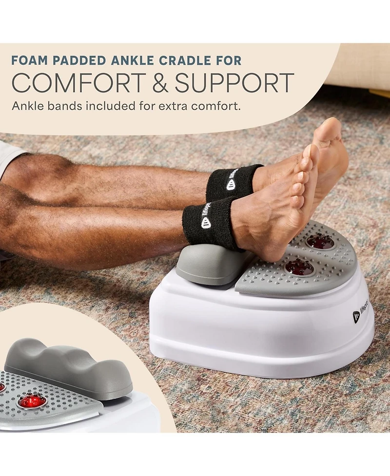 LifePro MediRipple Chi Swing Machine – Passive Leg Exerciser for Circulation, Relaxation & Recovery – Use While Sitting or Lying Down