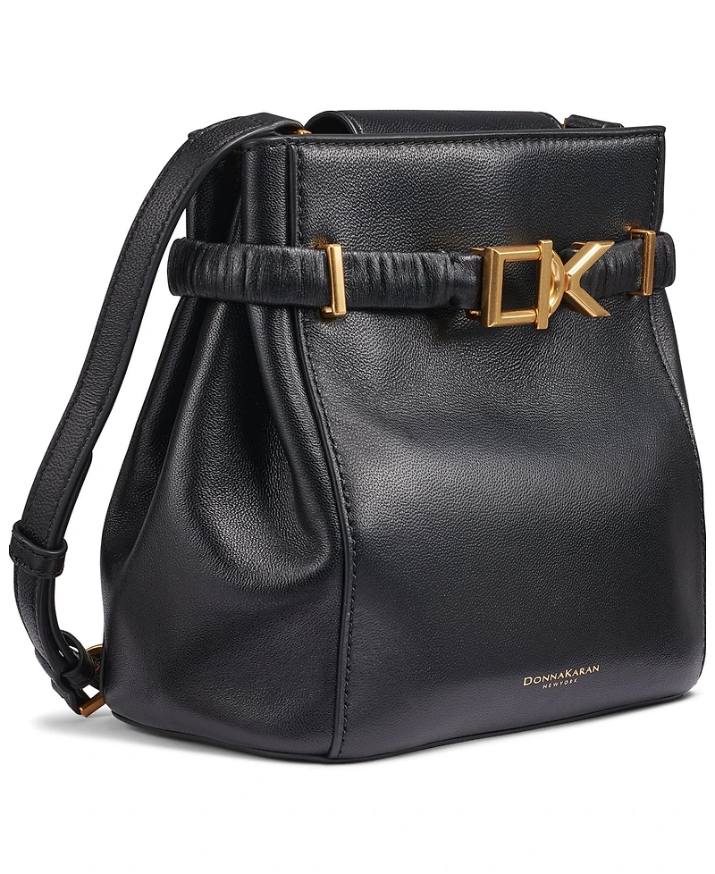 Donna Karan New York Gingham Small Crossbody Handbag