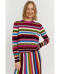 Chinti & Parker Women's and Merino Stripe Sweater