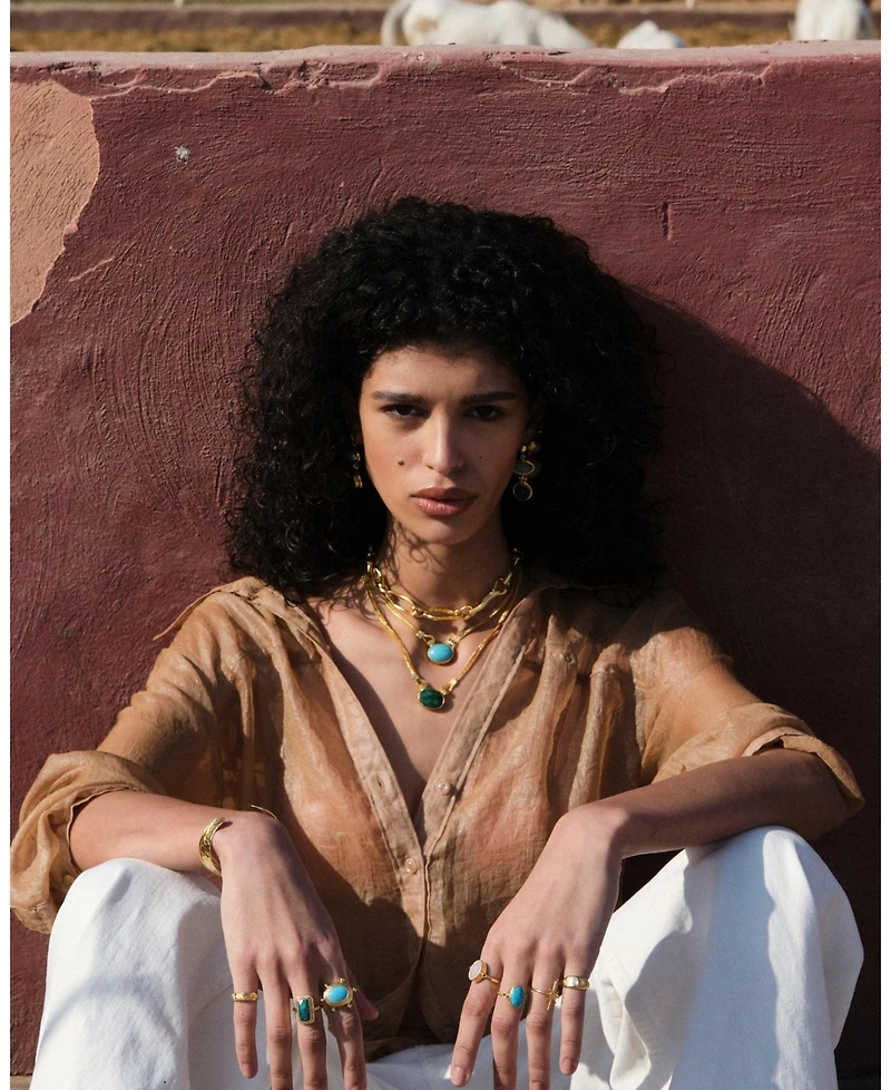 Ottoman Hands Daphne Chain Necklace