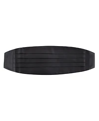Trafalgar Men's Sutton Solid Color Silk Cummerbund