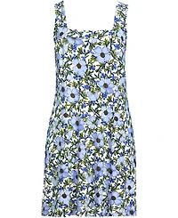 Lands' End Women's Silky Knit Mini Shift Dress