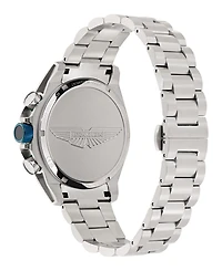 Aston Martin F1 Men's Quartz Green Guilloche Stainless Steel Bracelet Watch 44mm