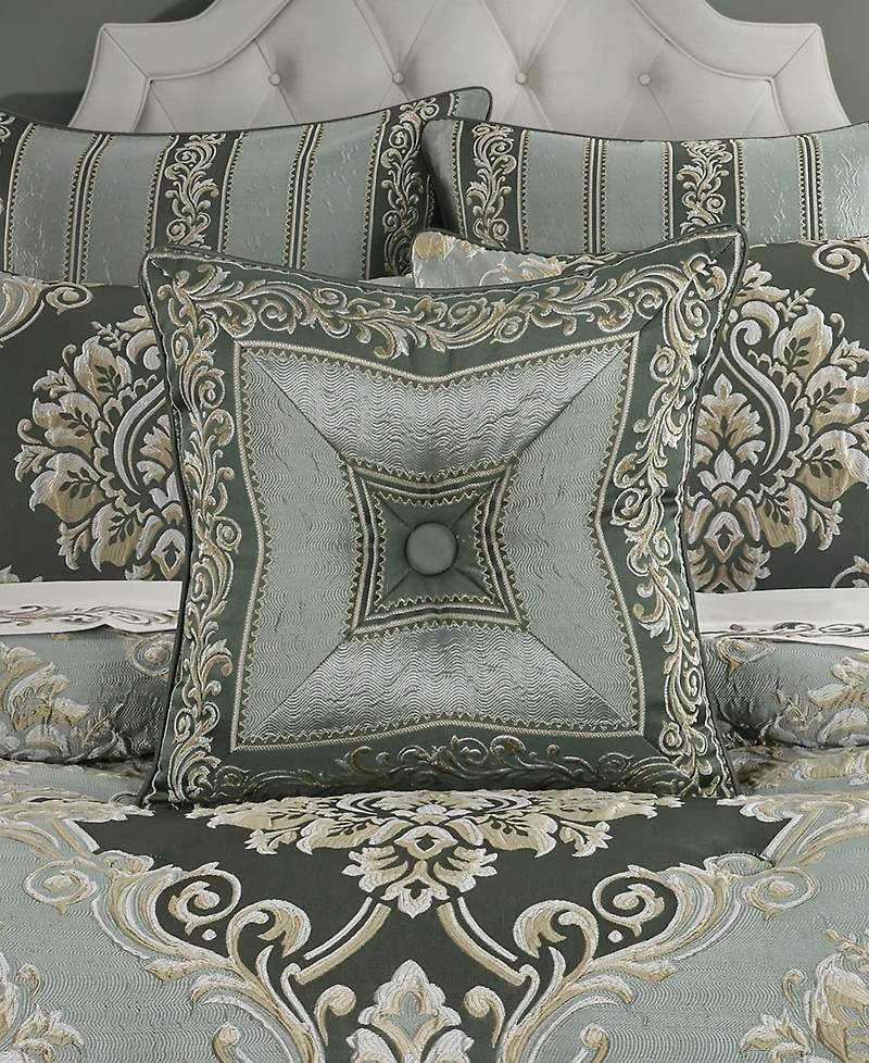 J Queen New York Alina Square Decorative Pillow, 18" x 18"