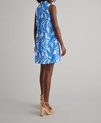 UNTUCKit Women's Stretch Cotton Printed Jordan Dress