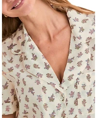 Adore Me Women's Lucero Short Sleeve Top & Shorts Pajama Set