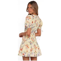 Petal and Pup Women's Kaelyn Gather Mini Dress
