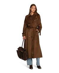 Belle & Bloom Women's Long Lost Lover Soft Maxi Trench