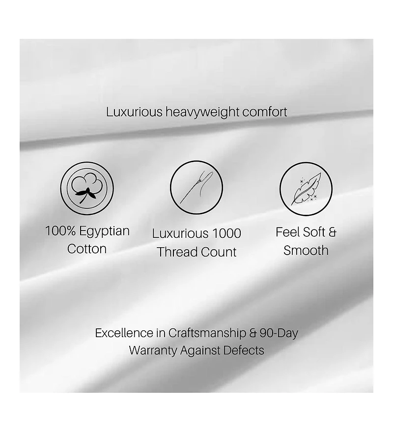 Egyptian Cotton Sheets Usa Oversized with 22 Deep Pockets Luxury Heavy California