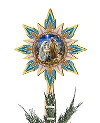 Designocracy Glory to God by D.Gelsinger Tree Topper