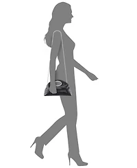Nina Cut Out Handle Medium Clutch Handbag