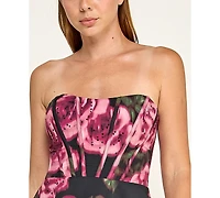 Seni & Cade Juniors' Strapless Mini Dress