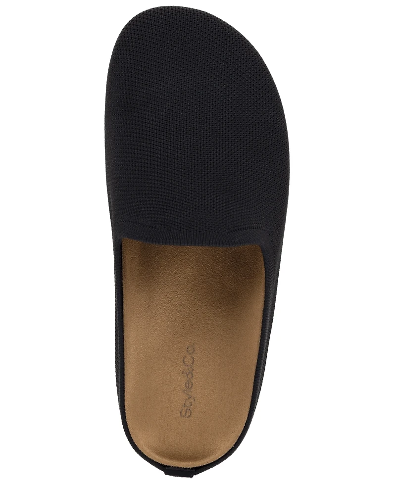Style & Co Women's Ednaa Knit Round Toe Clogs, Macy's Exclusive
