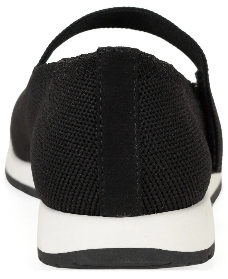 Style & Co Women's Gladyss Sporty Knit Mary Jane Flats, Macy's Exclusive