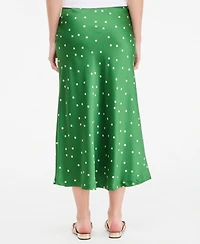 On 34th Women's Printed Midi Slip Skirt
