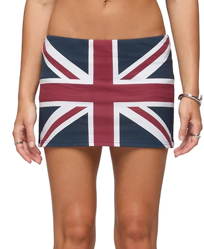 Edikted Women's Uk Lover Mini Skort