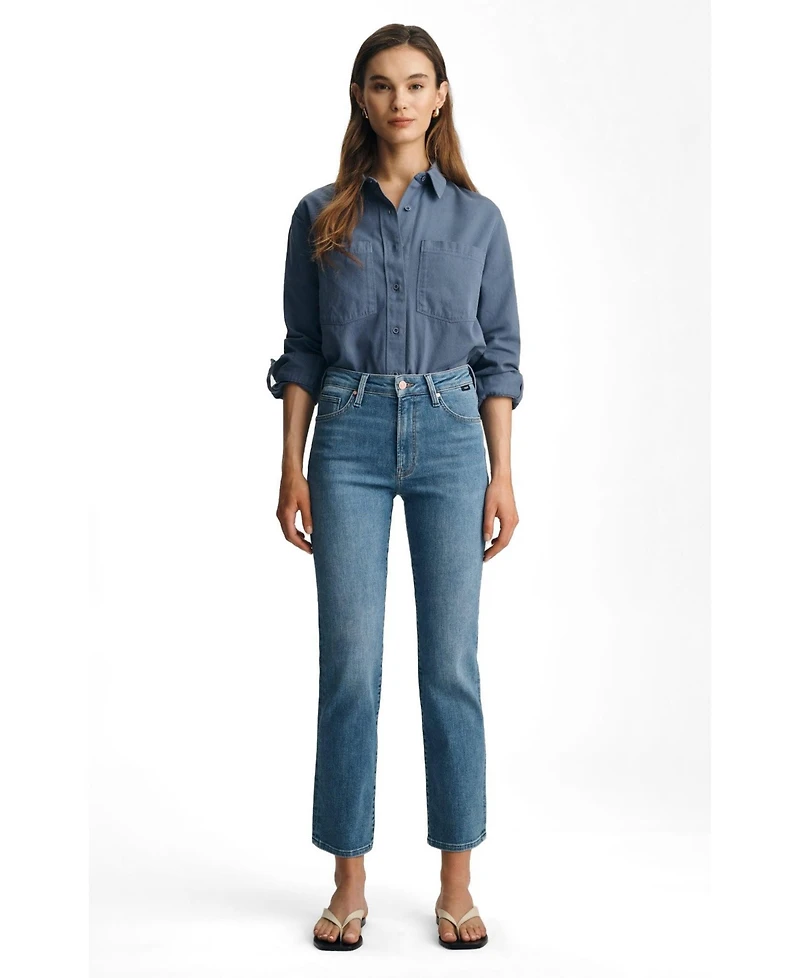 Mavi Jeans Women's Kendra High Rise Straight Leg
