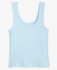 On 34th Women's Pointelle Rib Scoop-Neck Layering Tank, Macy's Exclusive