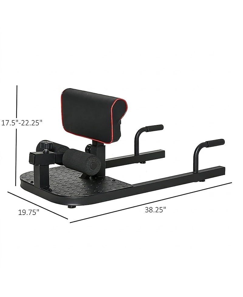 Sevorley 3-in-1 Padded Push-Up, Sit-Up, and Squat Machine for Home Gym Workouts