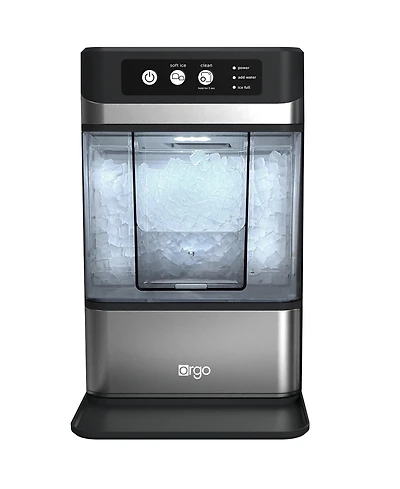 Orgo The Denali Countertop Ice Maker, Makes 50 lbs. in 24 hours, Nugget-Shaped Ready In 8-10 Minutes, Self-Cleaning, Includes Scoop, RDC4733
