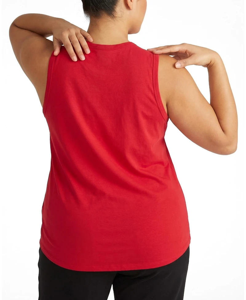 Universal Standard Womens Plus Cai High Neck Tank