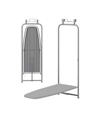 Ecooso Slim Over-the-Door Hanging Ironing Board with Cotton Cover, 35-in Surface