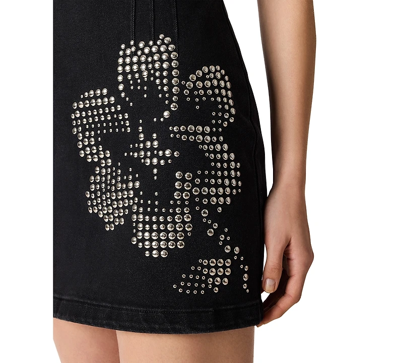 Steve Madden Women's Rosella Square Neck Sleeveless Dress