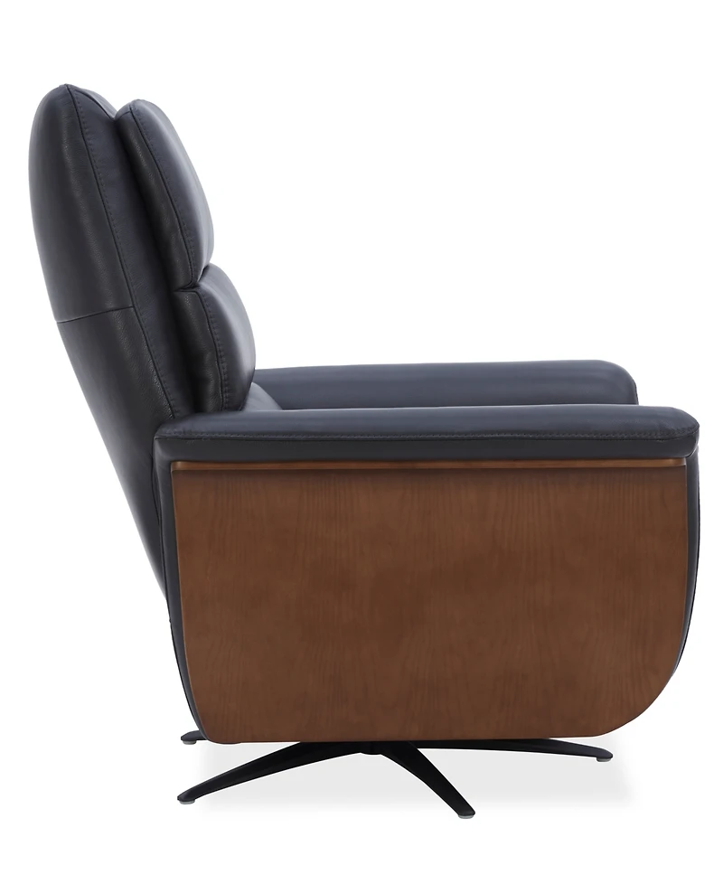Fernand 43" Leather Power Swivel Recliner