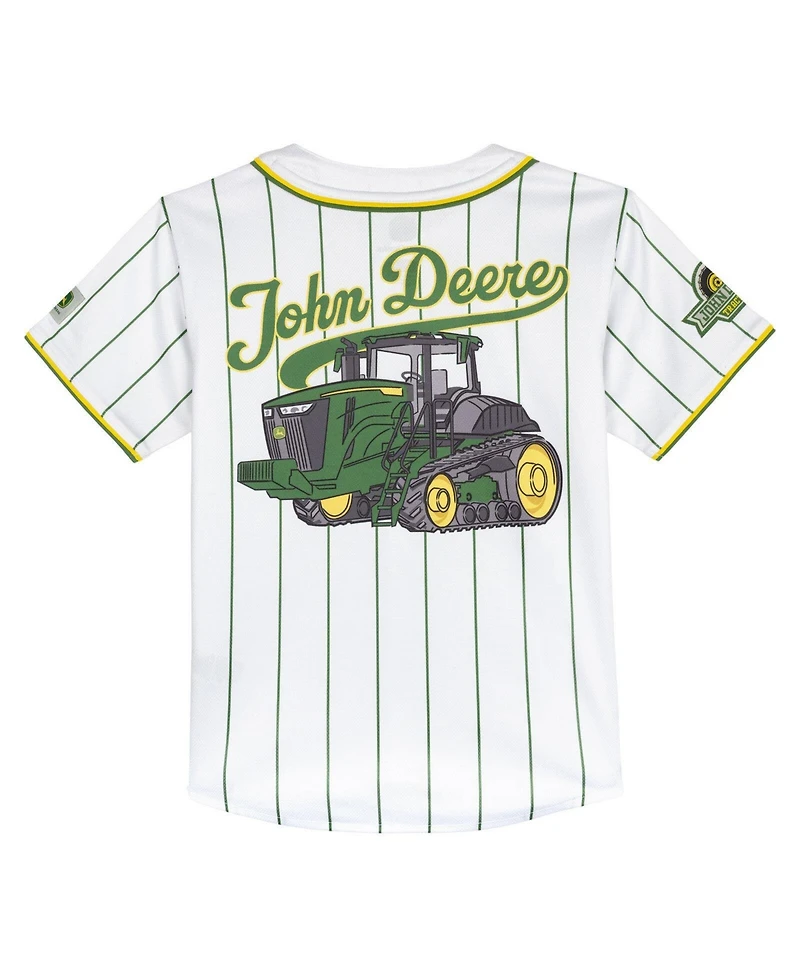 John Deere Boys Baseball Button Front Shirt