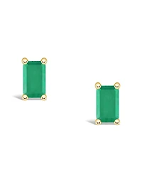 Tanzanite Stud Earrings (1/2 ct. t.w.) 14k Gold (Also Emerald, Ruby & Sapphire)