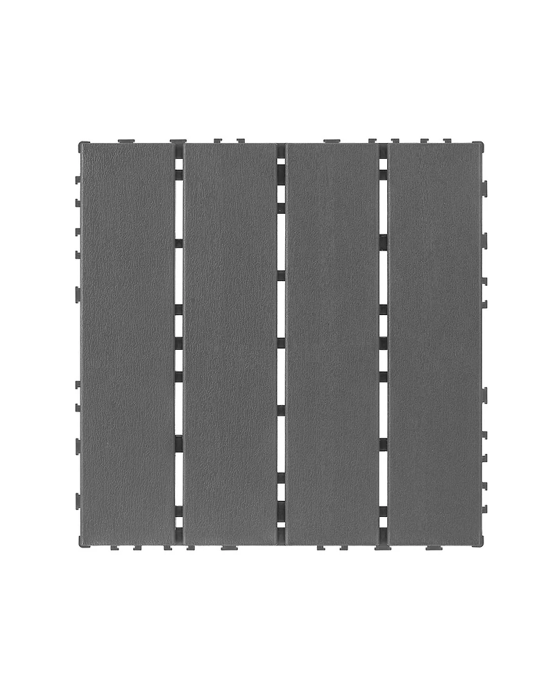 Streamdale Furniture Interlocking Waterproof Decking Tiles