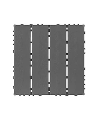 Streamdale Furniture Interlocking Waterproof Decking Tiles