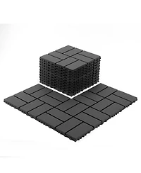 Streamdale Furniture Interlocking Waterproof Decking Tiles