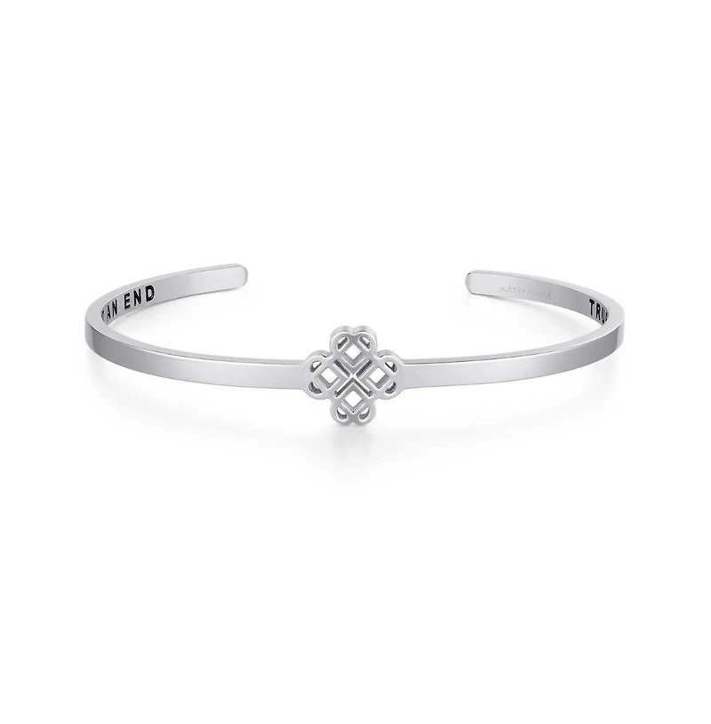 Mantra Kindred Cuff - A True Friendship Is A Journey Without An End