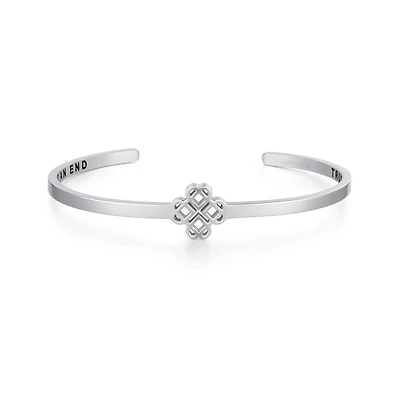 Mantra Kindred Cuff - A True Friendship Is A Journey Without An End