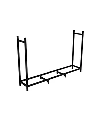 Streamdale Furniture Heavy-Duty Outdoor Firewood Rack with Waterproof Cover